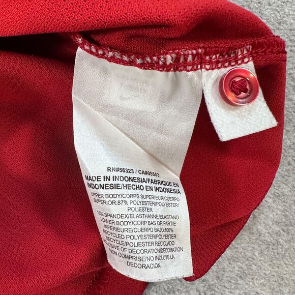 Alabama Crimson Tide Nike Dri-Fit Performance Polo Men's Large Short Sleeve Top - Picture 9 of 10